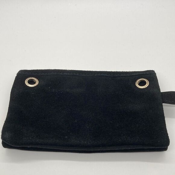 Free People Suede Purse Black - Picture 1 of 6